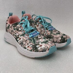 Skechers Sneakers Vapor Foam Floral Spring Bouquet Pink Multi Size 5.5